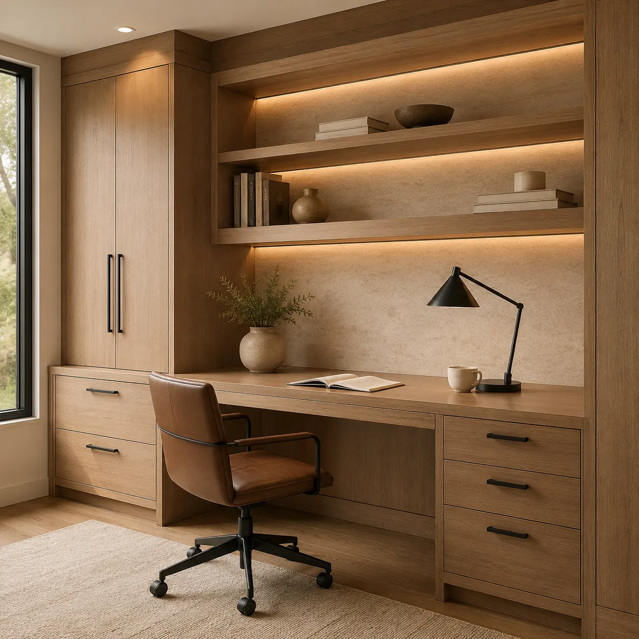Home office cabinetry Noosa