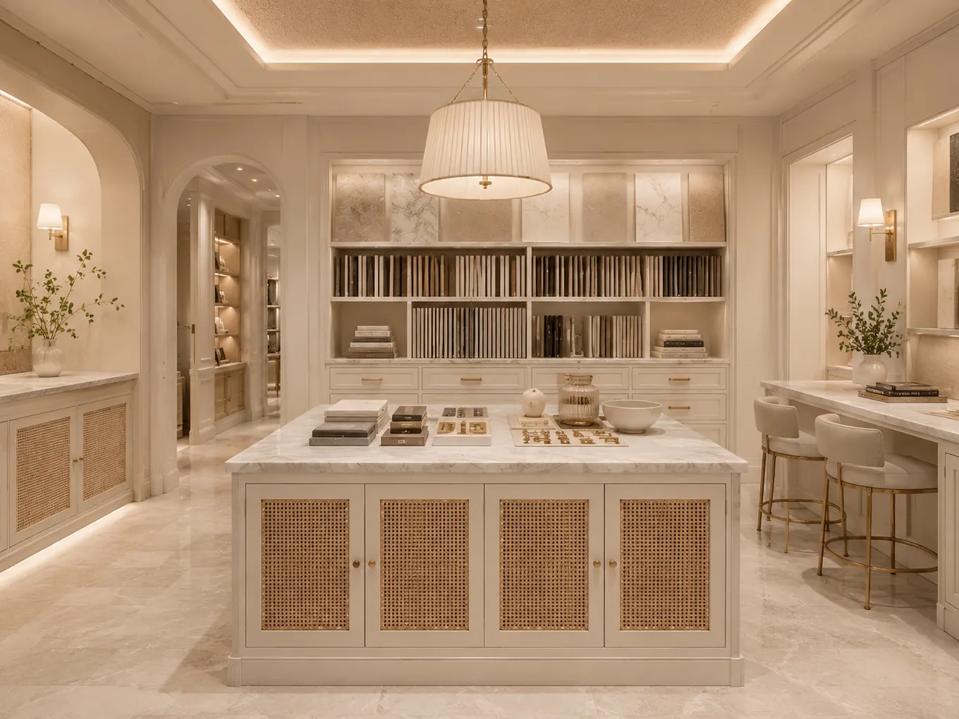 Rattan showroom