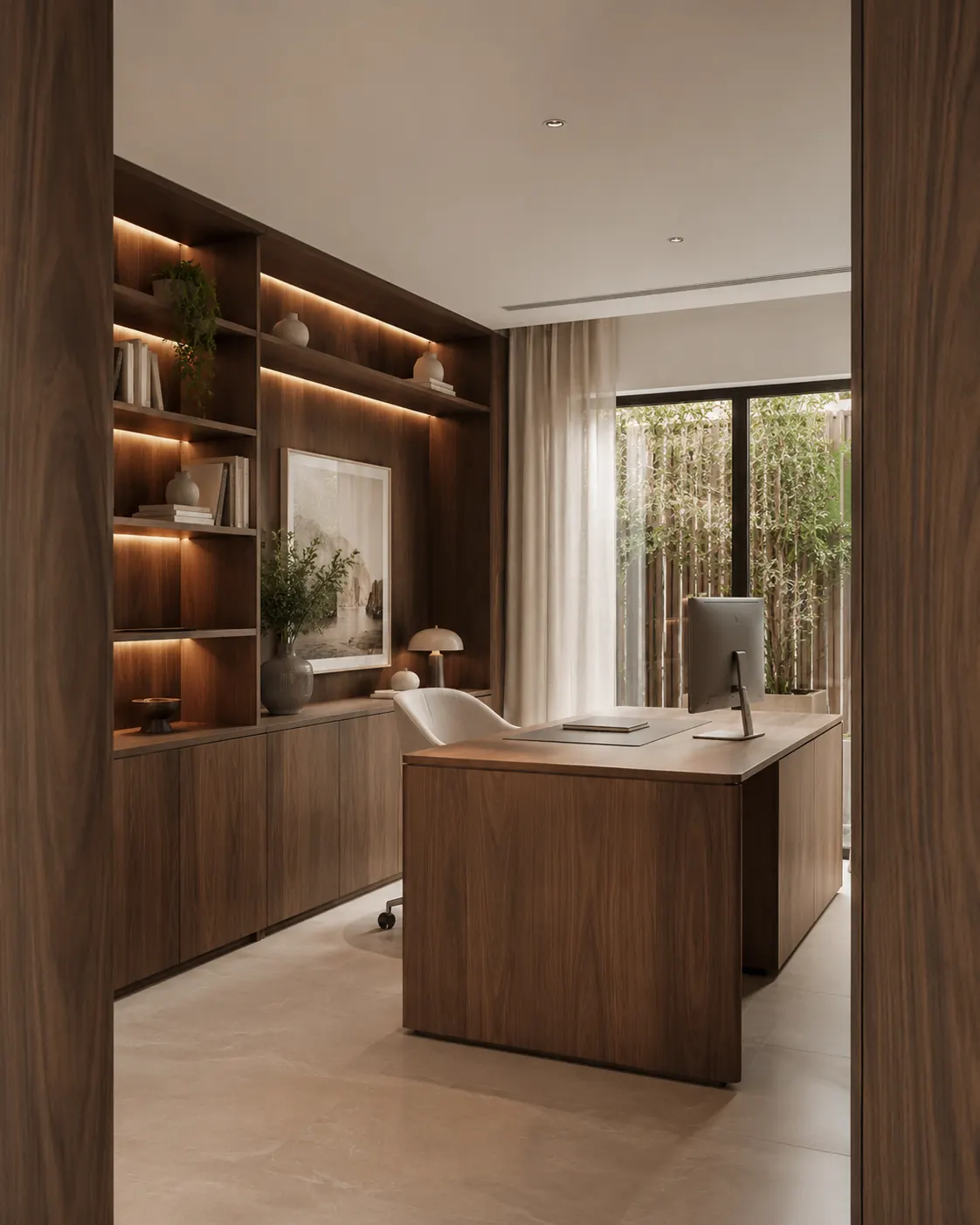 Office desk joinery
