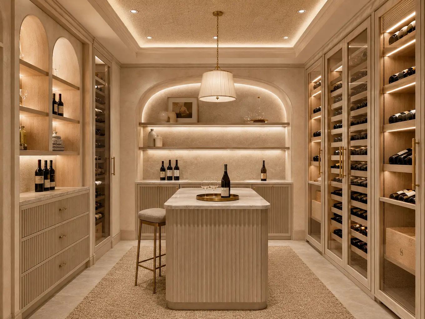 Custom wine room Sunshine Coast